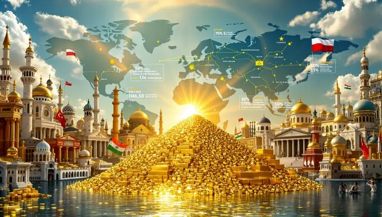پیش‌بینی قیمت ۴۰۰۰دلاری برای طلا/رشد ۵۰درصدی خرید طلا توسط بانک‌های مرکزی
