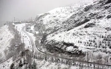 برف و باران میهمان تهران و البرز / سازمان هواشناسی هشدار داد 