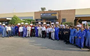 ادامه اعتراض کارگران پارس جنوبی به وعده‌های بی‌عمل