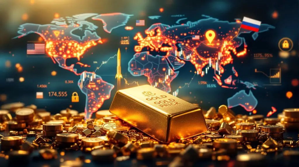 رکوردشکنیهای پیاپی اونس جهانی/تنشهای ژئوپلیتیکی چگونه بر بازار طلا تأثیر میگذارد؟