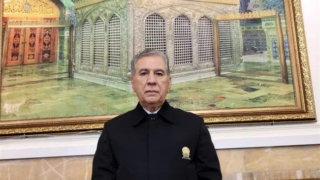 صمد حسن‌زاده خادم‌الرضا شد+عکس