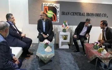 میزبانی شرکت سنگ آهن مرکزی از چهره‌های صنعتی و معدنی کشور