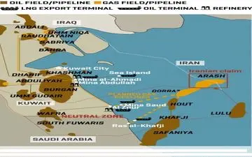 کویت: ایران حقی در میدان گازی آرش ندارد